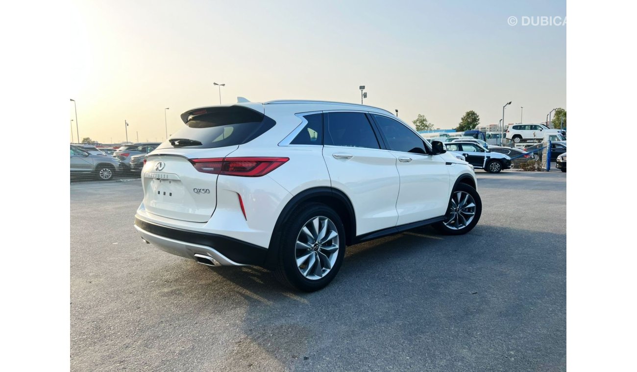 إنفينيتي QX50 INFINITI QX50 2020 WHITE FRESH IMPORT