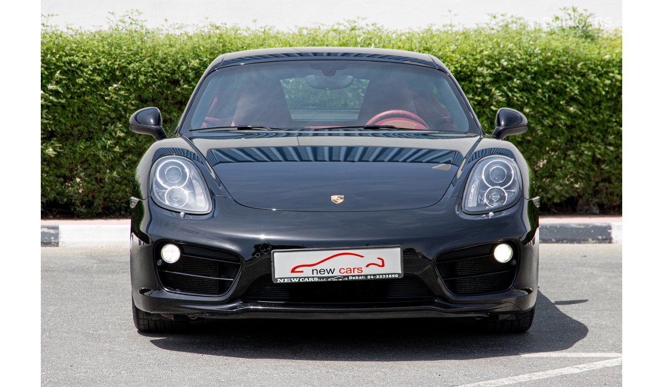 Porsche Cayman S 2015 - GCC - ASSIST AND FACILITY IN DOWN PAYMENT - 2255 AED/MONTHLY - 1 YEAR WARRANTY UNLIMITED KM