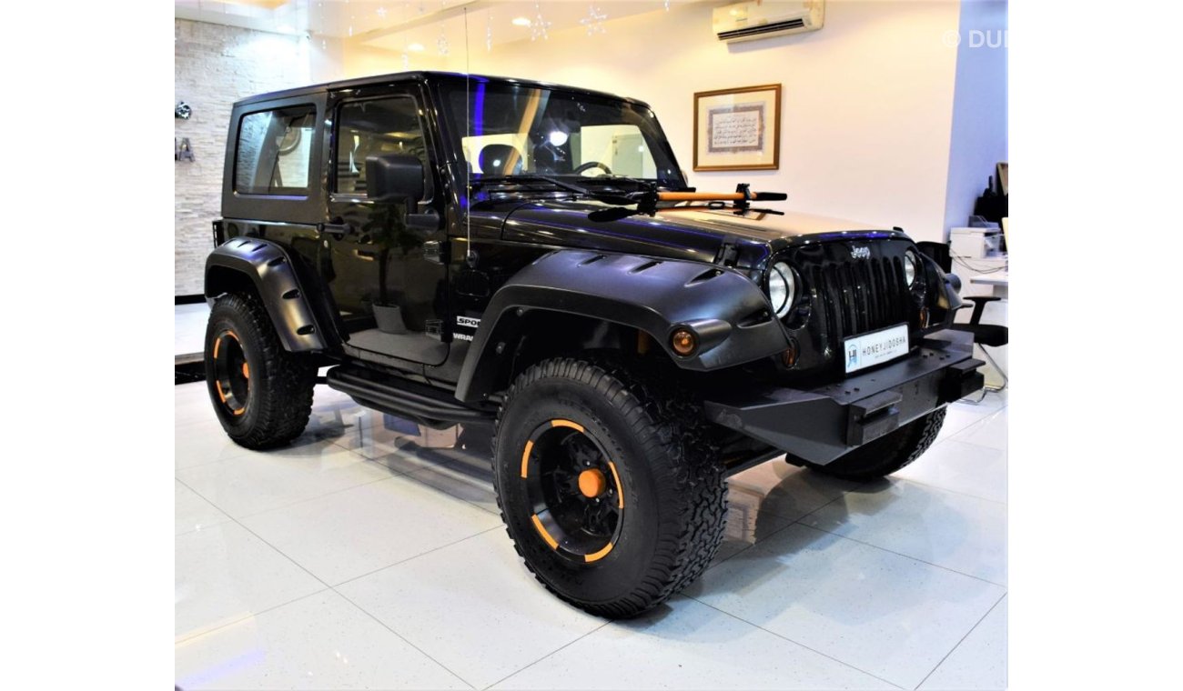 جيب رانجلر ONLY 41000 KM!!! Jeep Wrangler Sport 2009 Model! Black Color GCC Specs