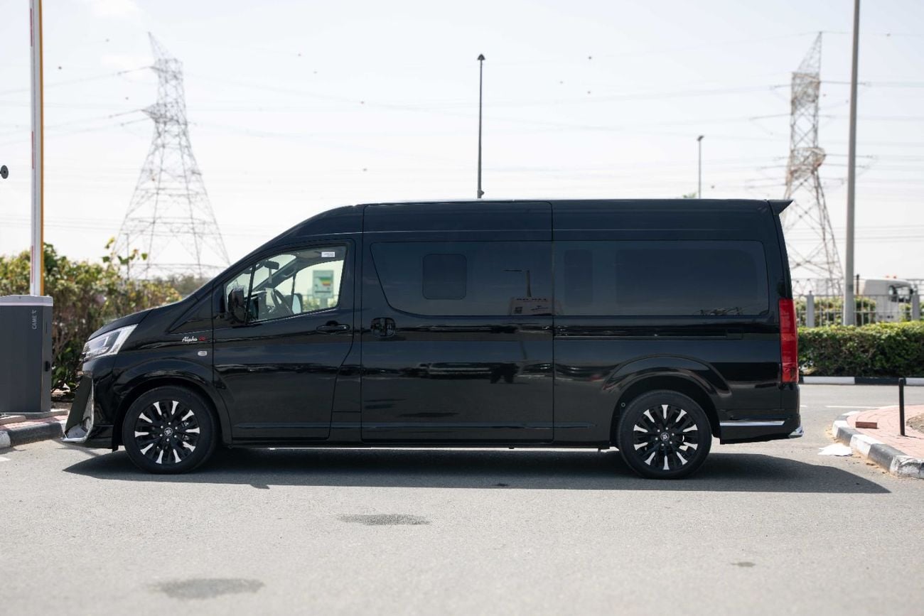 Toyota Hiace Alpha AL680 KMuller Edition 3.5L - Black Inside Brown | Export Only