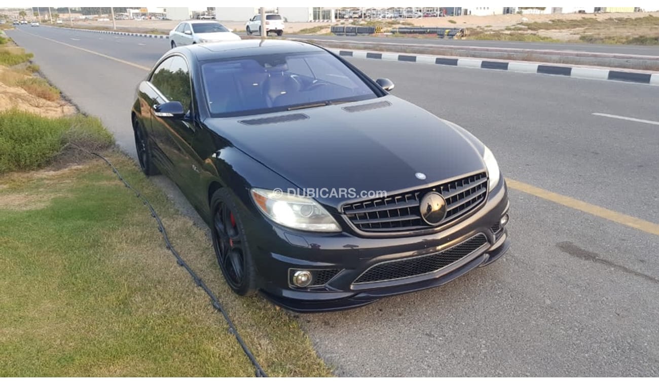 مرسيدس بنز CL 63 AMG موديل 2008  فل مواصفات فتحه سقف وكراسي جلد ونيت فيجن وتحكم كهربي كامل