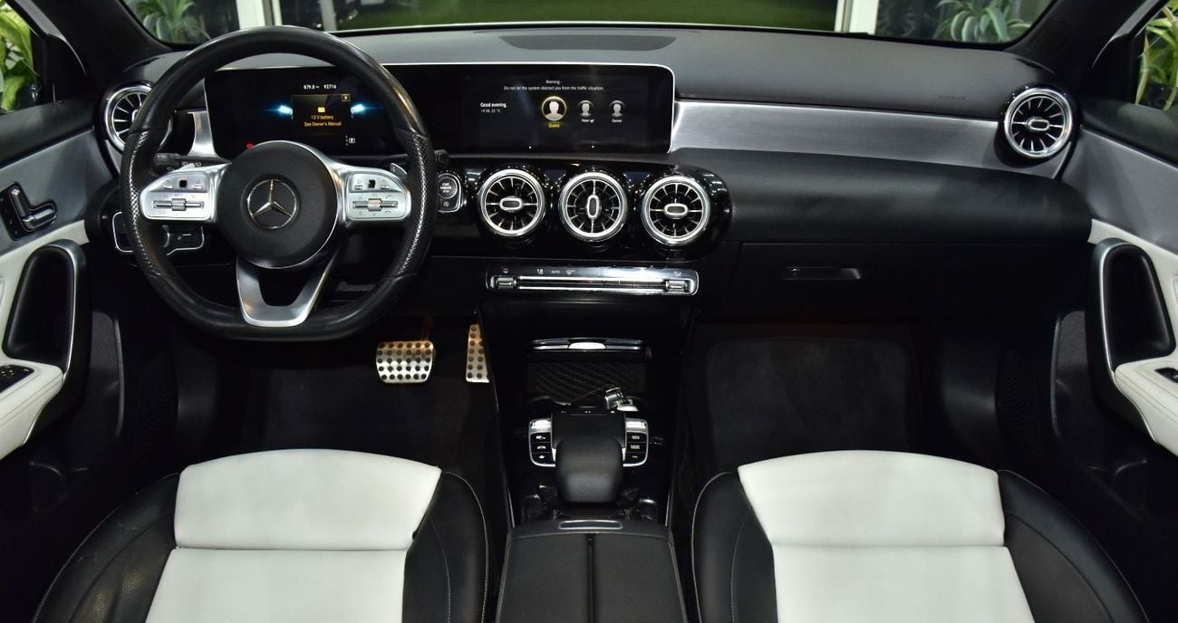 Mercedes-Benz A 250 EXCELLENT DEAL for our Mercedes Benz A250 ( 2019 Model ) in White Color GCC Specs