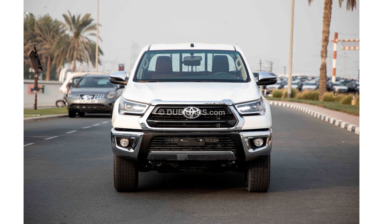 Toyota Hilux 2023 Toyota Hilux 4x4 DC 2.7 HI SR5 Petrol Manual - Super white inside red - Export Only