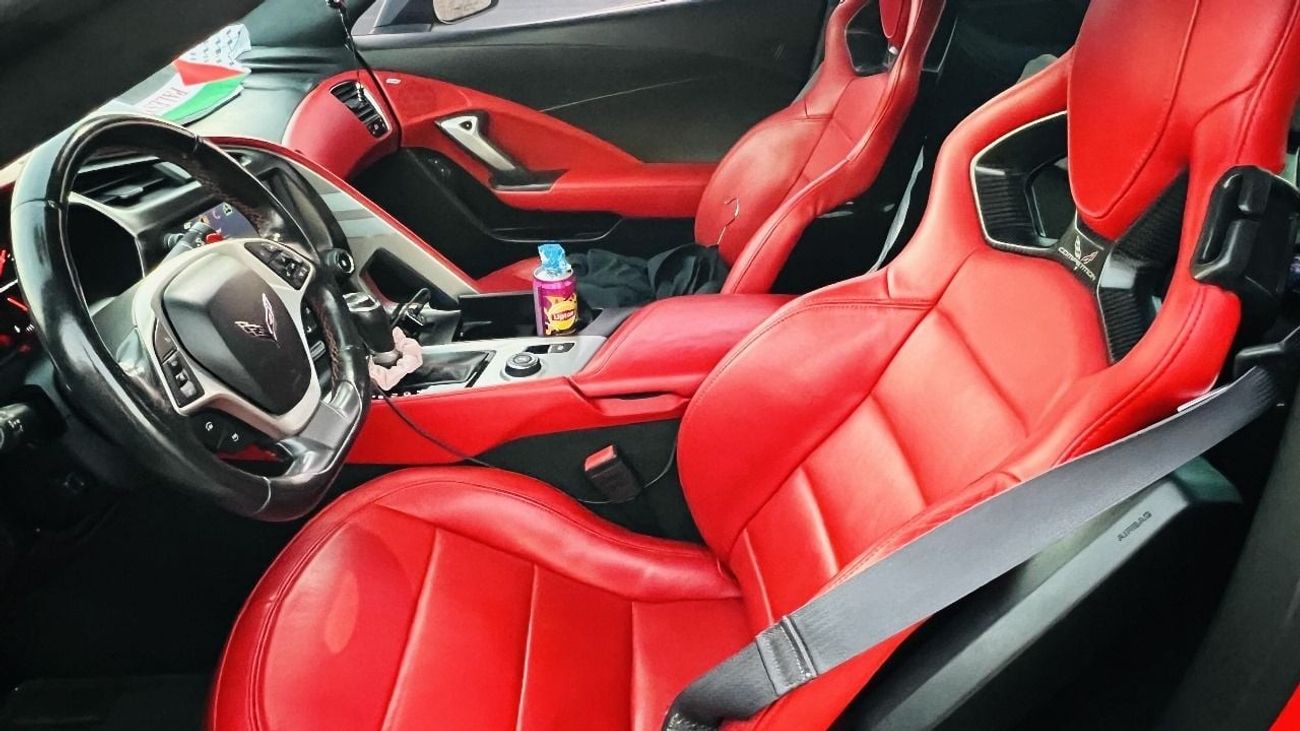 Chevrolet Corvette Grand Sport AED 4430 PM | CORVETTE C7 GRAND COUPE 2017 | GCC | TOP RANGE | LADY DRIVEN