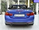 بي أم دبليو 440i EXCELLENT DEAL for our BMW 440i M-Kit Convertible ( 2017 Model ) in Blue Color GCC Specs