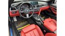 بي أم دبليو 420i M سبورت 2018 BMW 420i M-Kit Convertible, Warranty, Service History, Low Kms, GCC