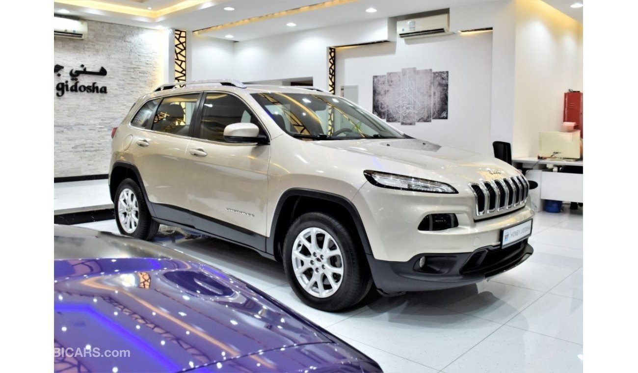 Jeep Cherokee EXCELLENT DEAL for our Jeep Cherokee LONGITUDE 4x4 ( 2015 Model ) in Beige Color GCC Specs