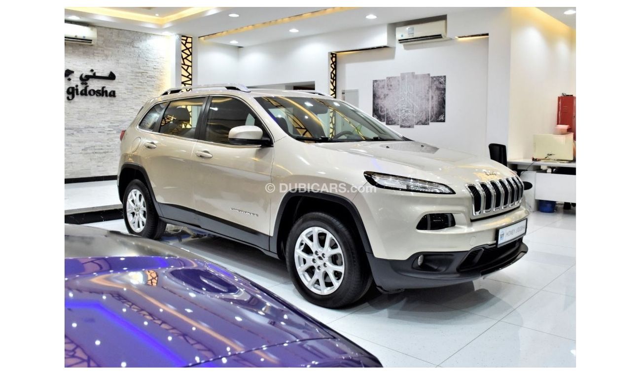 Jeep Cherokee EXCELLENT DEAL for our Jeep Cherokee LONGITUDE 4x4 ( 2015 Model ) in Beige Color GCC Specs