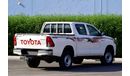 Toyota Hilux 2.4 Diesel Double Cab Pick up 2016 model with Rear camera, bedliner-towing hook - bumper