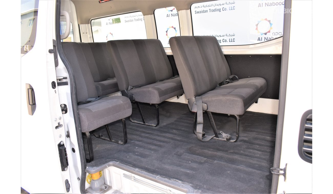 نيسان أورفان NV-350 2.5L MAN 13-SEATER VAN 2018 GCC