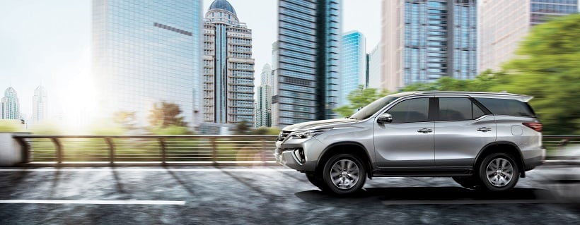 Toyota Fortuner exterior - Side Profile