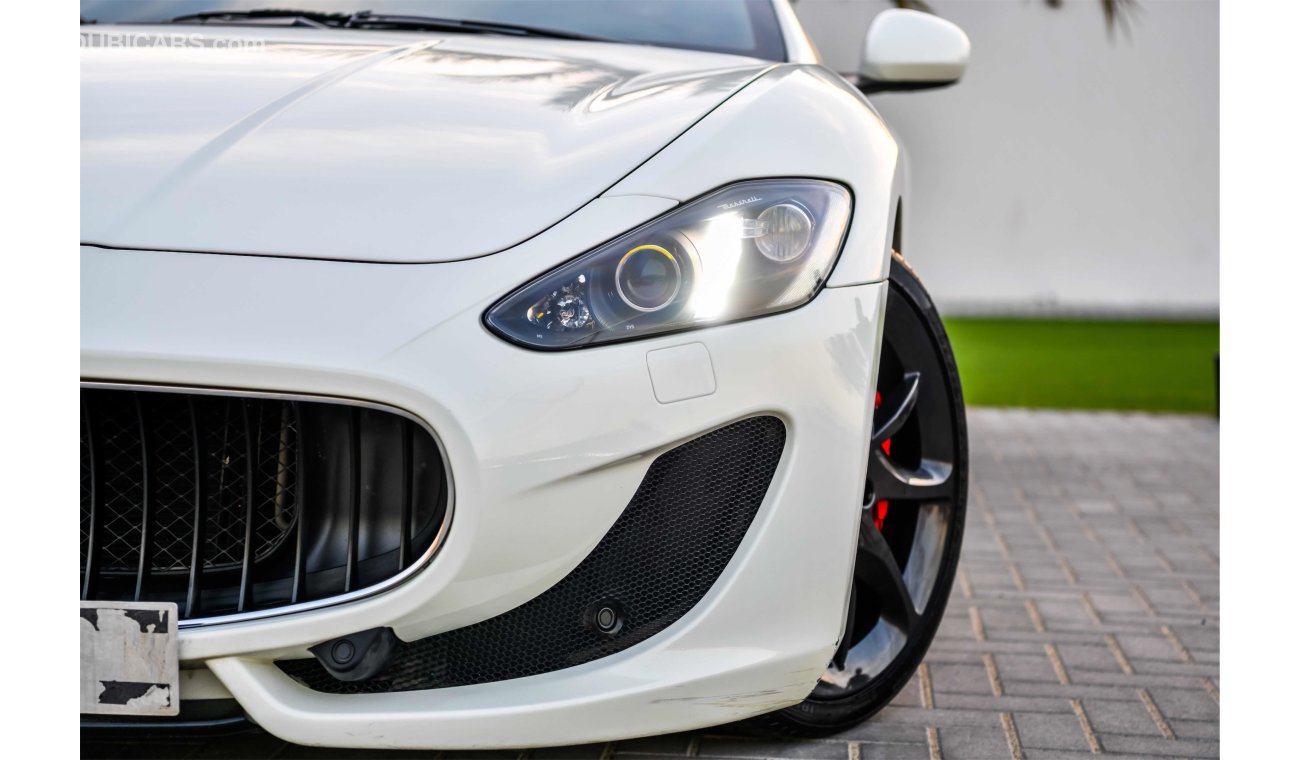 Maserati Granturismo Maserati GranTurismo S Sport 4.7L V8 - 2015 - Under Warranty - AED 3,701 per month - 0% Downpayment