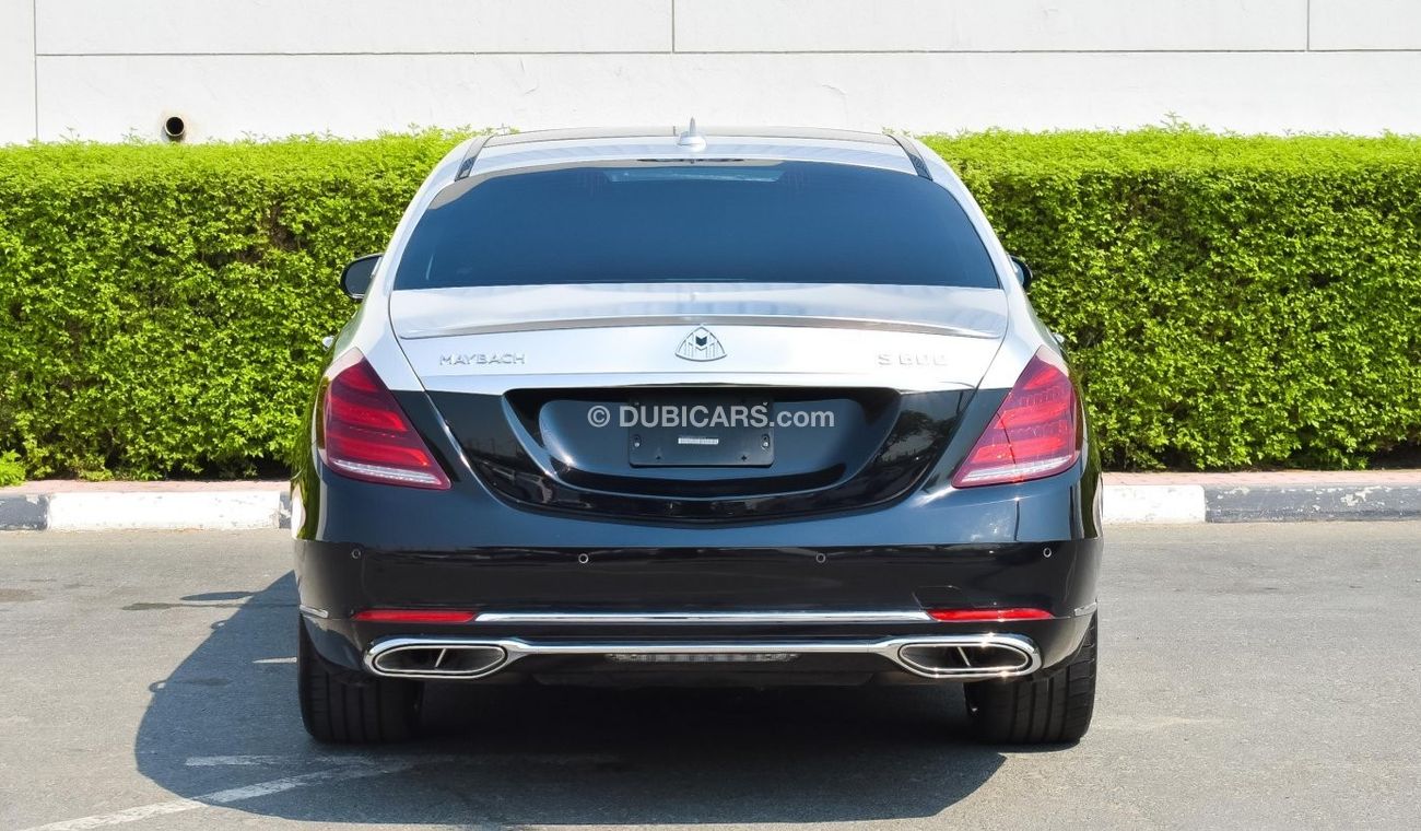 Mercedes-Benz S 550 Upgrade to Maybach S600
