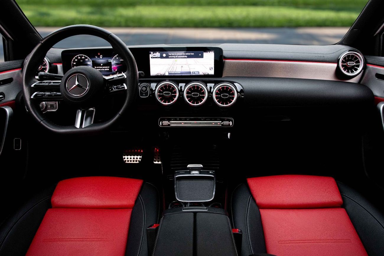 مرسيدس بنز A 200 AMG Sedan | 3,075 P.M | 0% Downpayment | Agency Warranty!