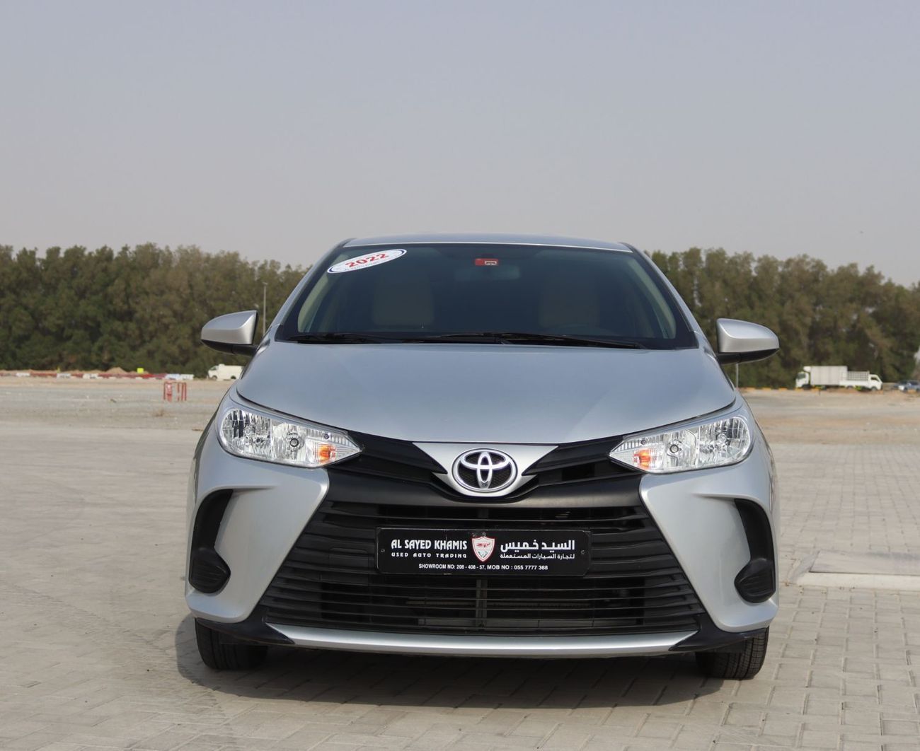 Toyota Yaris 1.5L E Toyota Yaris 2022 GCC model in excellent condition, no accidents, mileage KM 72000, and price