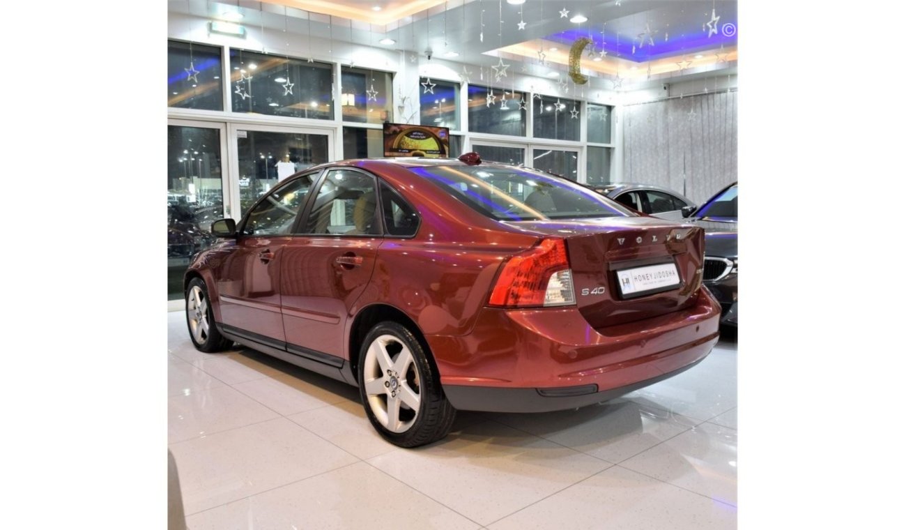 Volvo S40 EXCELLENT DEAL for our Volvo S40 2.0 ( 2011 Model! ) in Red Color! GCC Specs