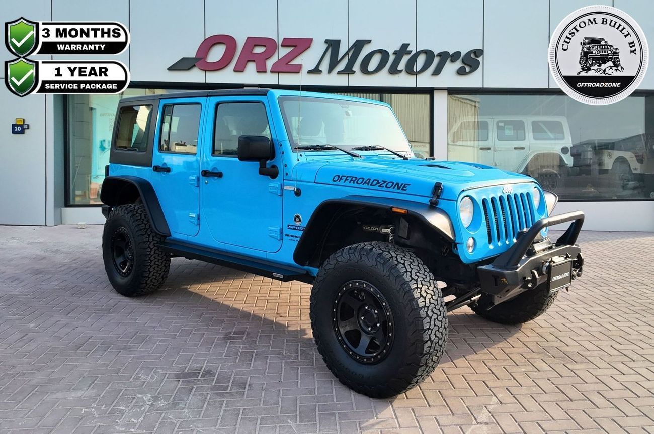 Jeep Wrangler Unlimited Sport 3.6L A/T / 3 Months Warranty & 1 Year Service Package included