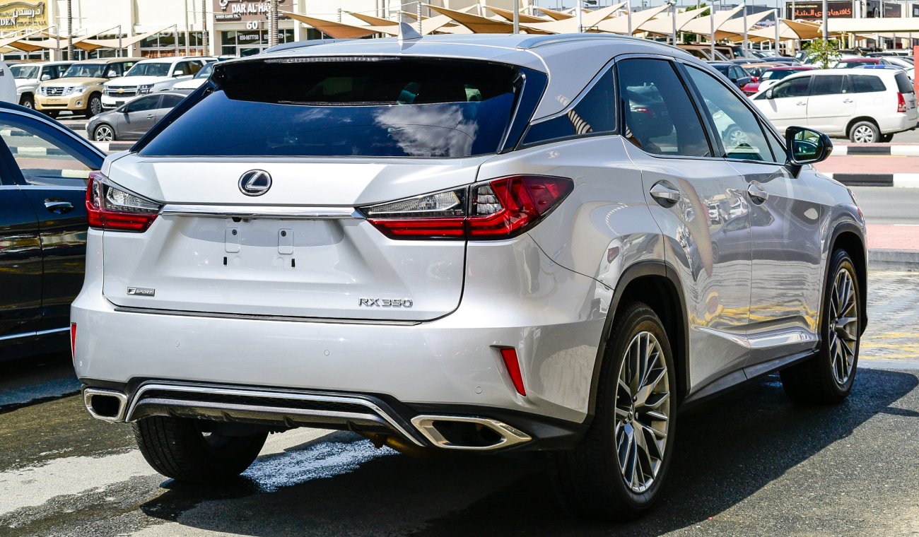 Lexus RX350 FSport، One year free comprehensive warranty in all brands.