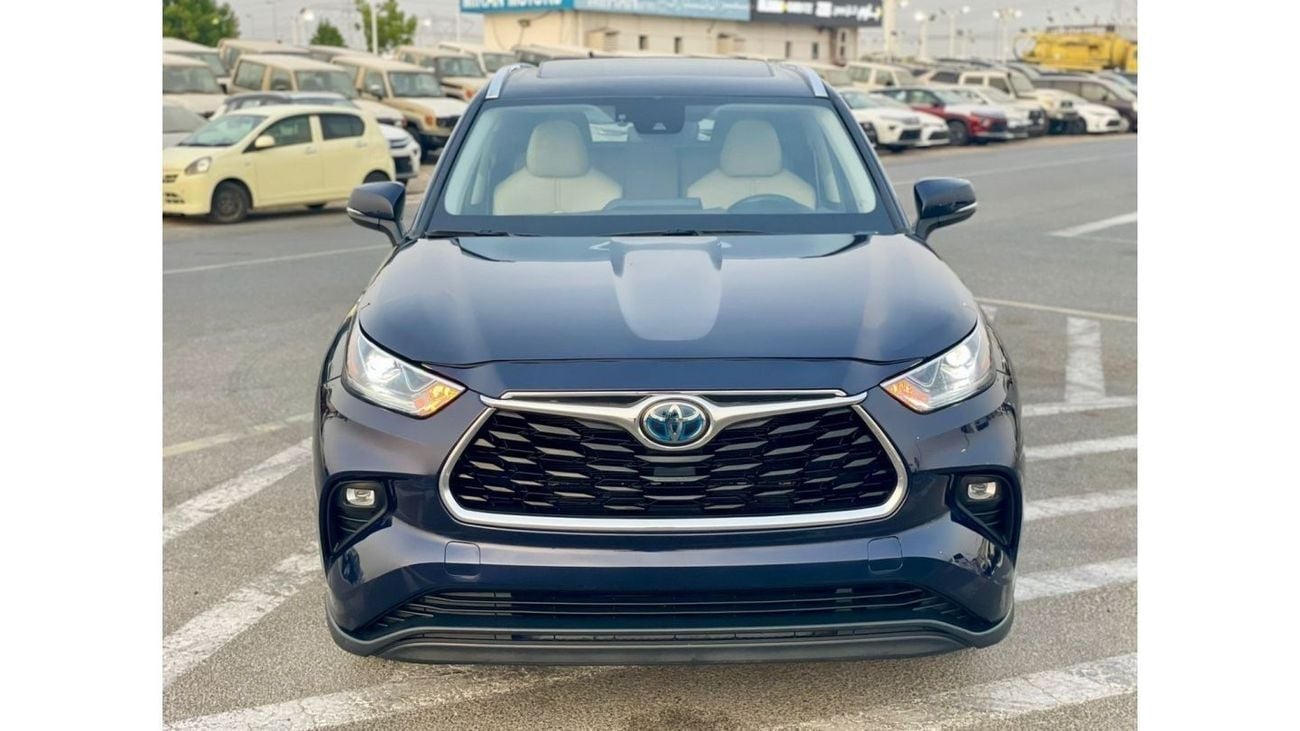 Toyota Highlander 2021 Toyota Highlander XLE hybrid Fuel - 2.5L V4 - Full Option - 4x4 AWD - Fully 7 Leather Seats - 5
