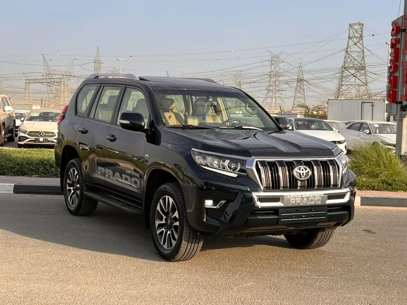 تويوتا برادو 2022 Toyota Prado TXL Full Option 4.0L V6 - AWD 4x4 GCC- Electric Seat - Rear CAM & Sensors - Cool B