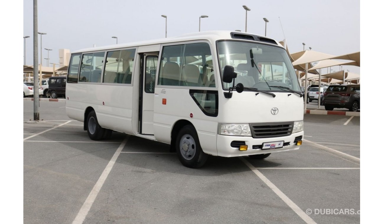 Toyota Coaster DIESEL 30 SEATER BUS WITH GCC SPEC