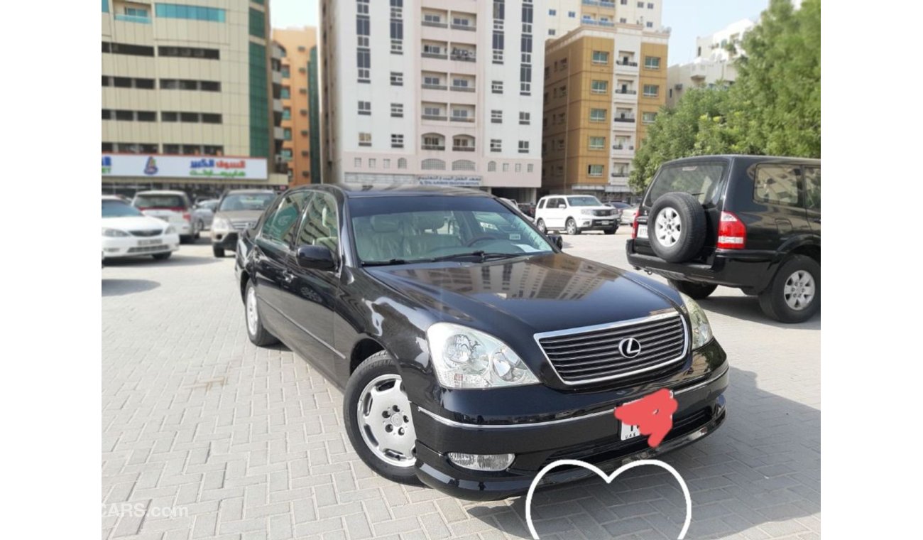 Lexus LS 430 لكزس LS430 موديل 2003 وارد امريكي تلت ارباع الترا فتحة جلد جلد يوجد شااشة