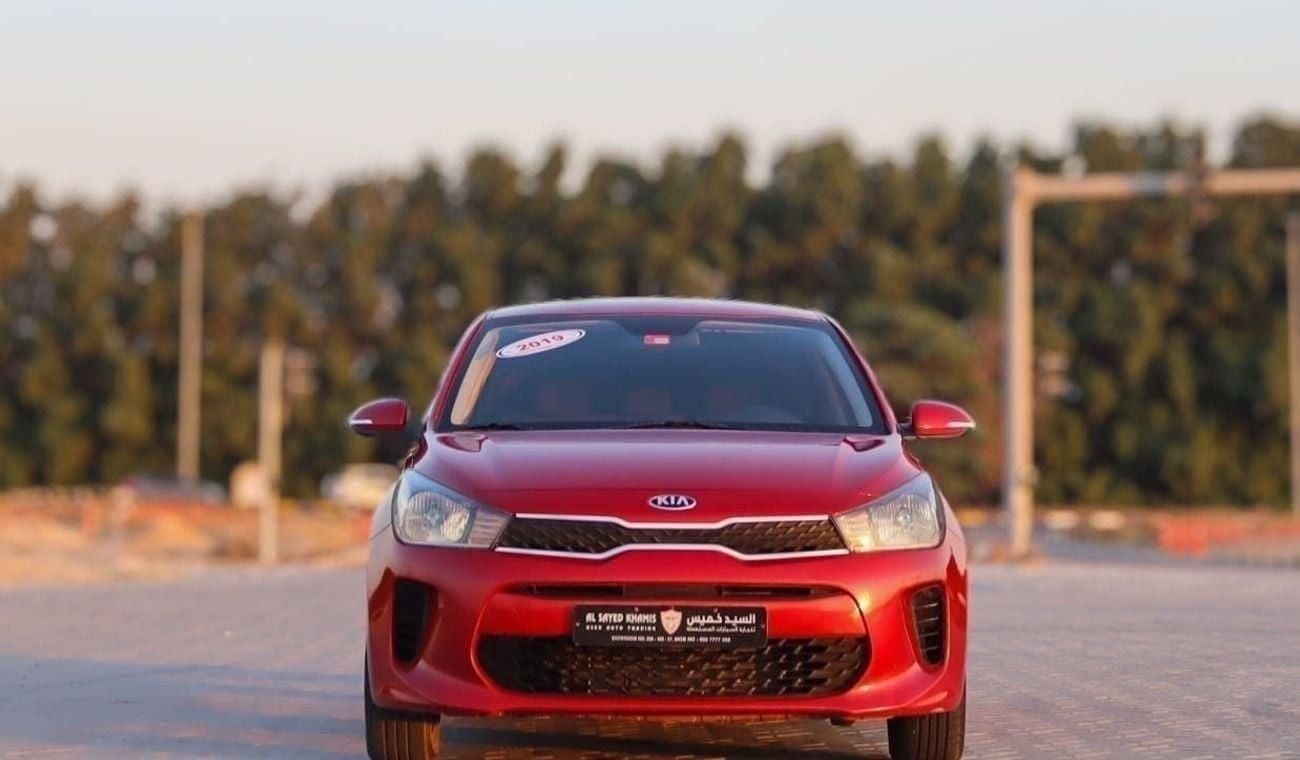 كيا ريو LX 1.6L Hatchback Kia Rio 1.6L 2019 GCC accident free in excellent condition