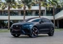 جاكوار F بيس SVR F-Pace SVR | 4,444 P.M | 0% Downpayment | Jaguar Warranty + S/Contract!