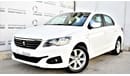 Peugeot 301 AED 529 PM | 1.6L ALLURE 2019 GCC DEALER WARRANTY