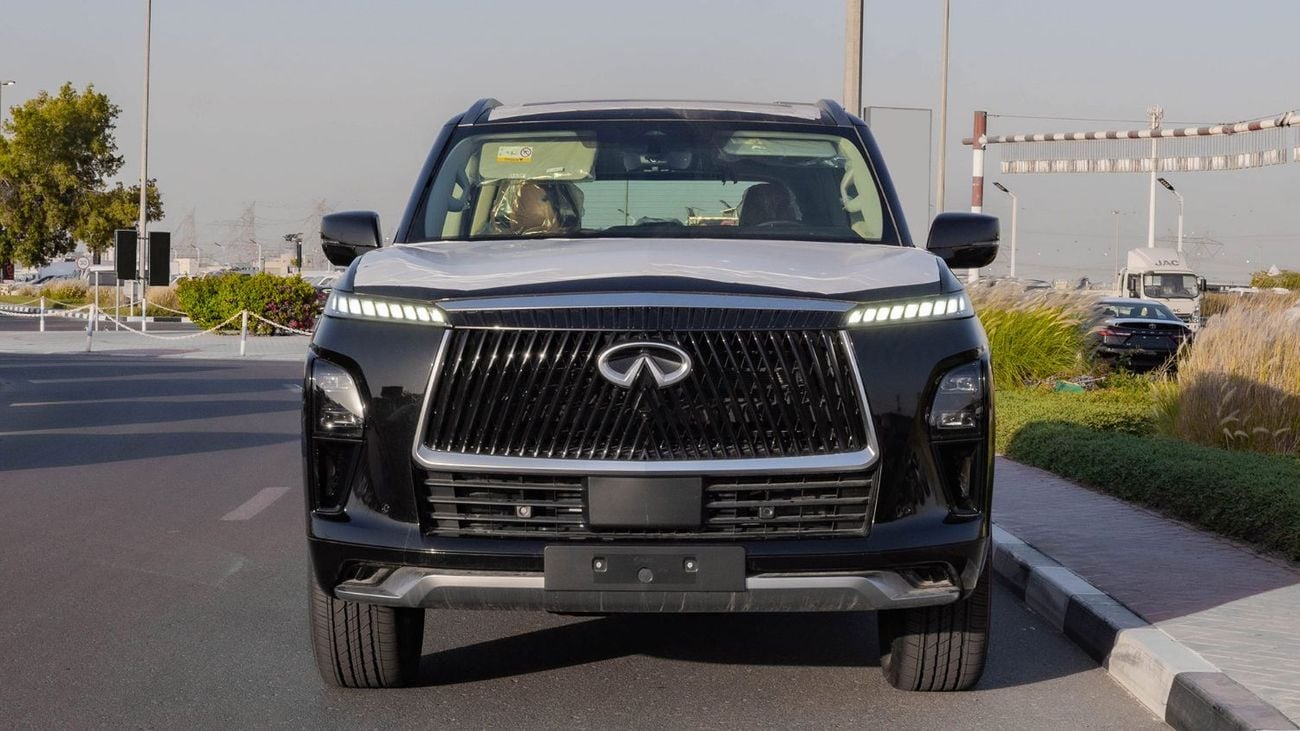 إنفينيتي QX80 2026 Infiniti QX80 Sensory 3.5L AT Petrol (Black-Tan)