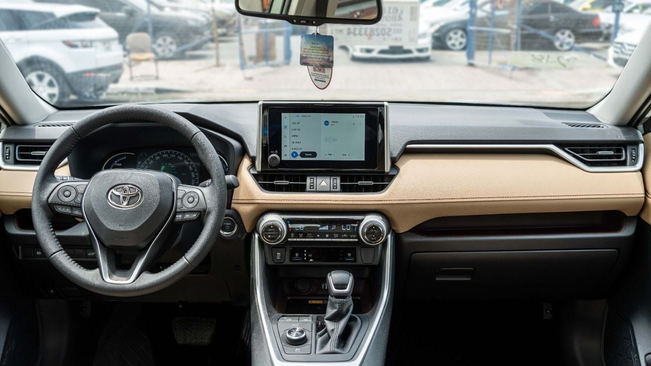 تويوتا راف ٤ 2025 Toyota Rav4 Limited 2.5L AWD AT Hybrid (Silver-Tan)