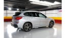 BMW X1 xDrive 25i M Sport xDrive 25i M Sport xDrive 25i M Sport BMW X1 X-Drive 25i M-Kit 2017 GCC under Age