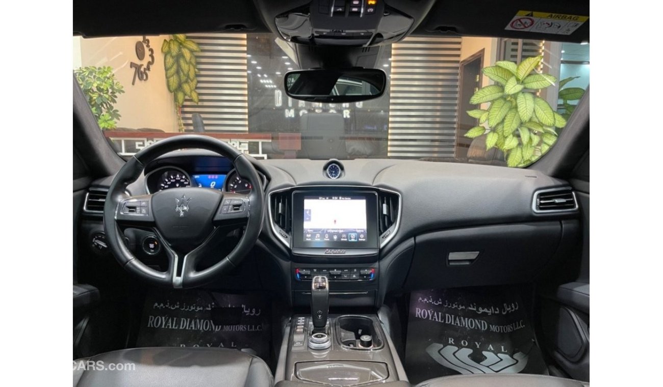 مازيراتي جيبلي Std Maserati Ghibli Q4 GCC 2019 Under Warranty From Agency