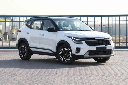 Kia Seltos 2024 KIA SELTOS 1.5 DELUXE - Black & white inside Black | Export Only