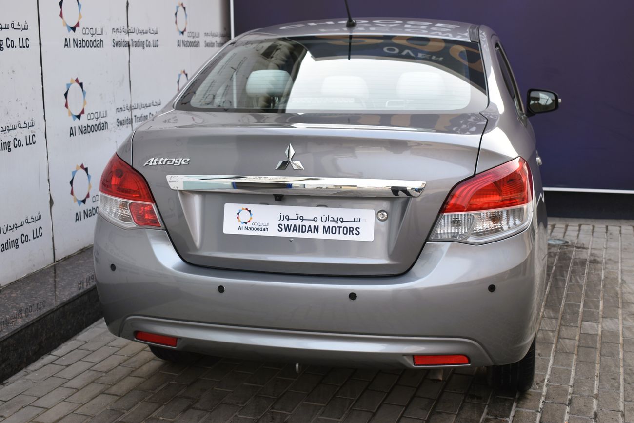 Mitsubishi Attrage AED 465 PM GLX 1.2 AT GCC DEALER WARRANTY