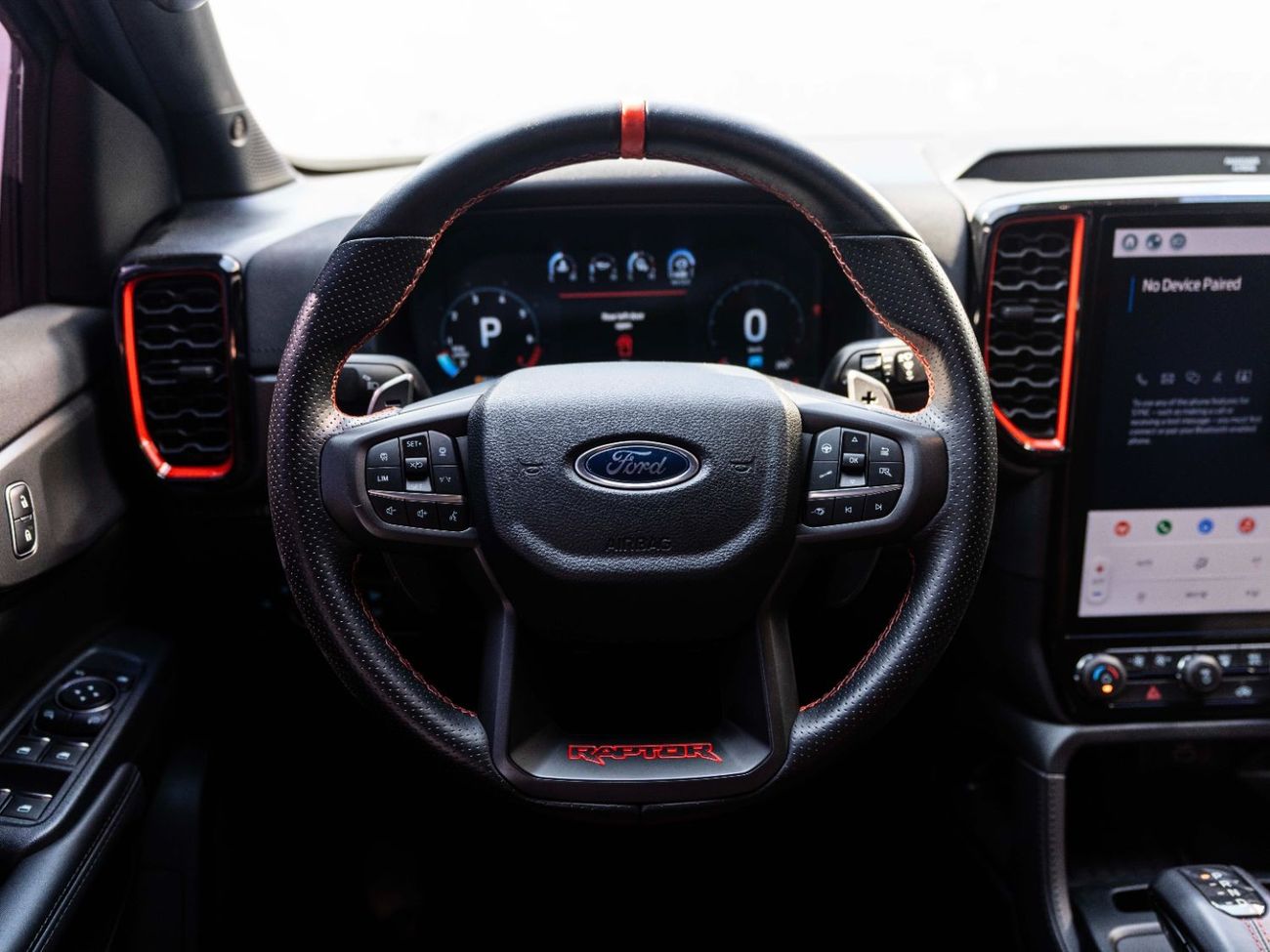 Ford Ranger Raptor AED 3,932 PM • RANGER RAPTOR • ONLY 4,000 KMS • FORD WARRANTY AND SERVICE CONTRACT UNTILL 2029