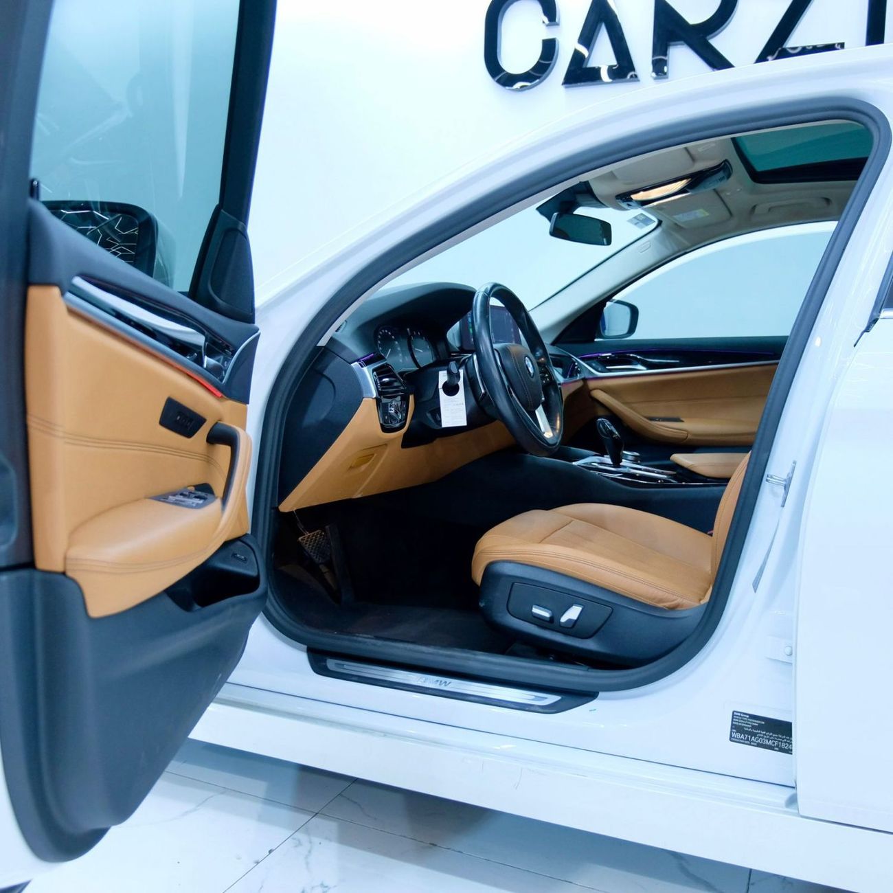 BMW 520i BMW 520i 2021 – White | Under Warranty & Service Contract | GCC Specs