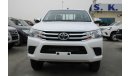 Toyota Hilux 2.4L 4CY DIESEL / NARROW BODY MANUAL WINDOWS 2022 WHITE (CODE # 9424)