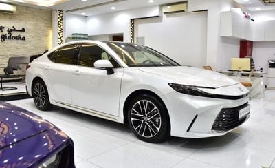 Toyota Camry EXCELLENT DEAL for our Toyota Camry GLE ( 2025 Model ) in White Color GCC Specs
