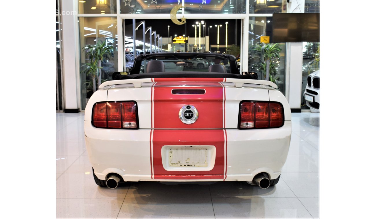 فورد موستانج EXCELLENT DEAL for our Ford Mustang GT Convertible 2009 Model!! in White/Red Color! GCC Specs