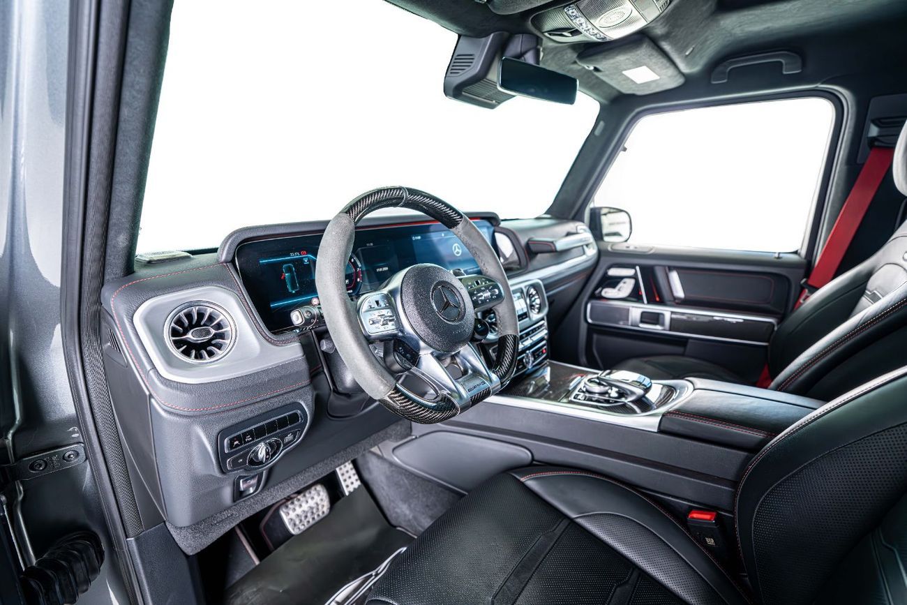 Mercedes-Benz G 63 AMG 4MATIC SUV Night Package II-Carbon Fiber Package-Low Mileage-Under Warranty Until 2027