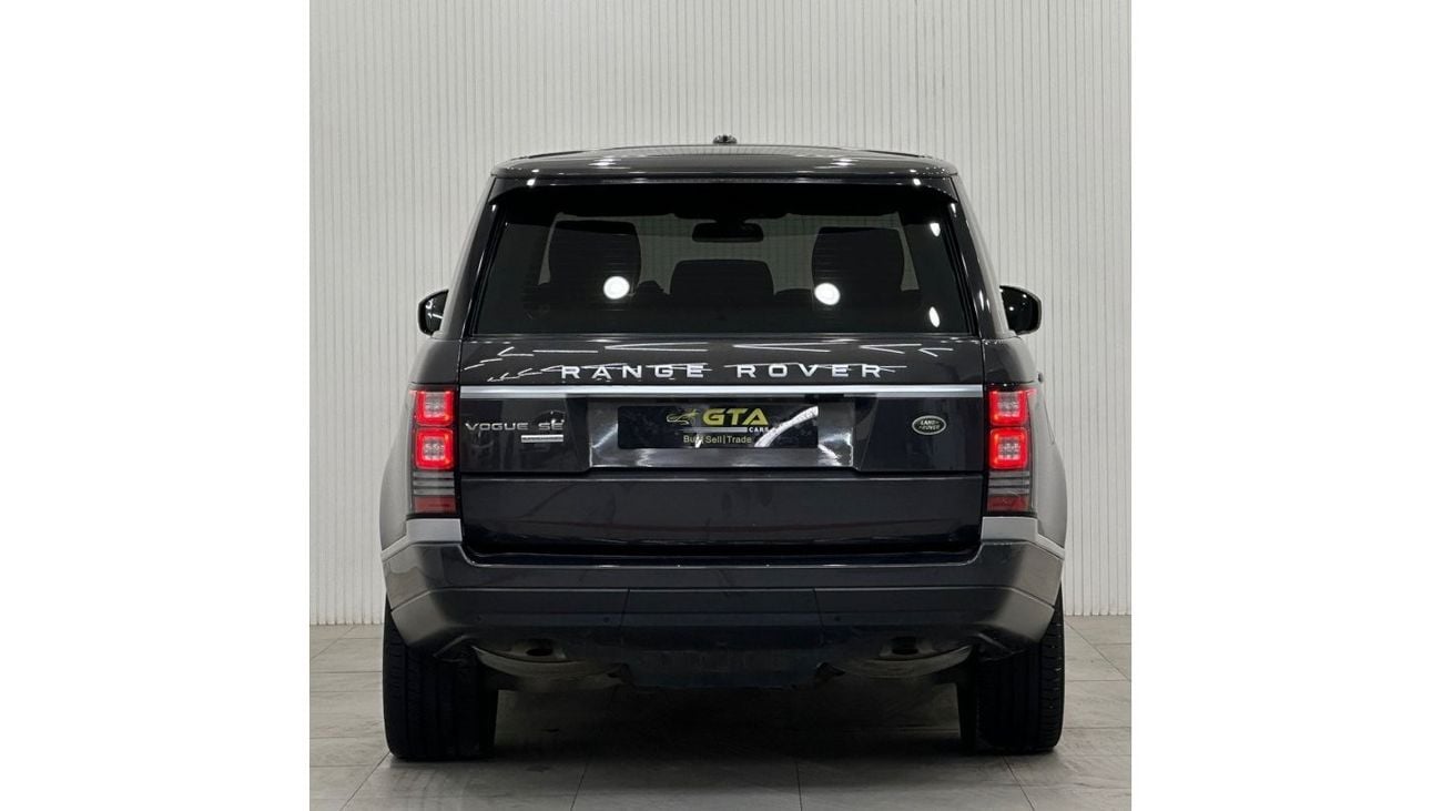 لاند روفر رينج روفر 2014 Range Rover Vogue SE Supercharged, Full Service History, Excellent Condition, GCC