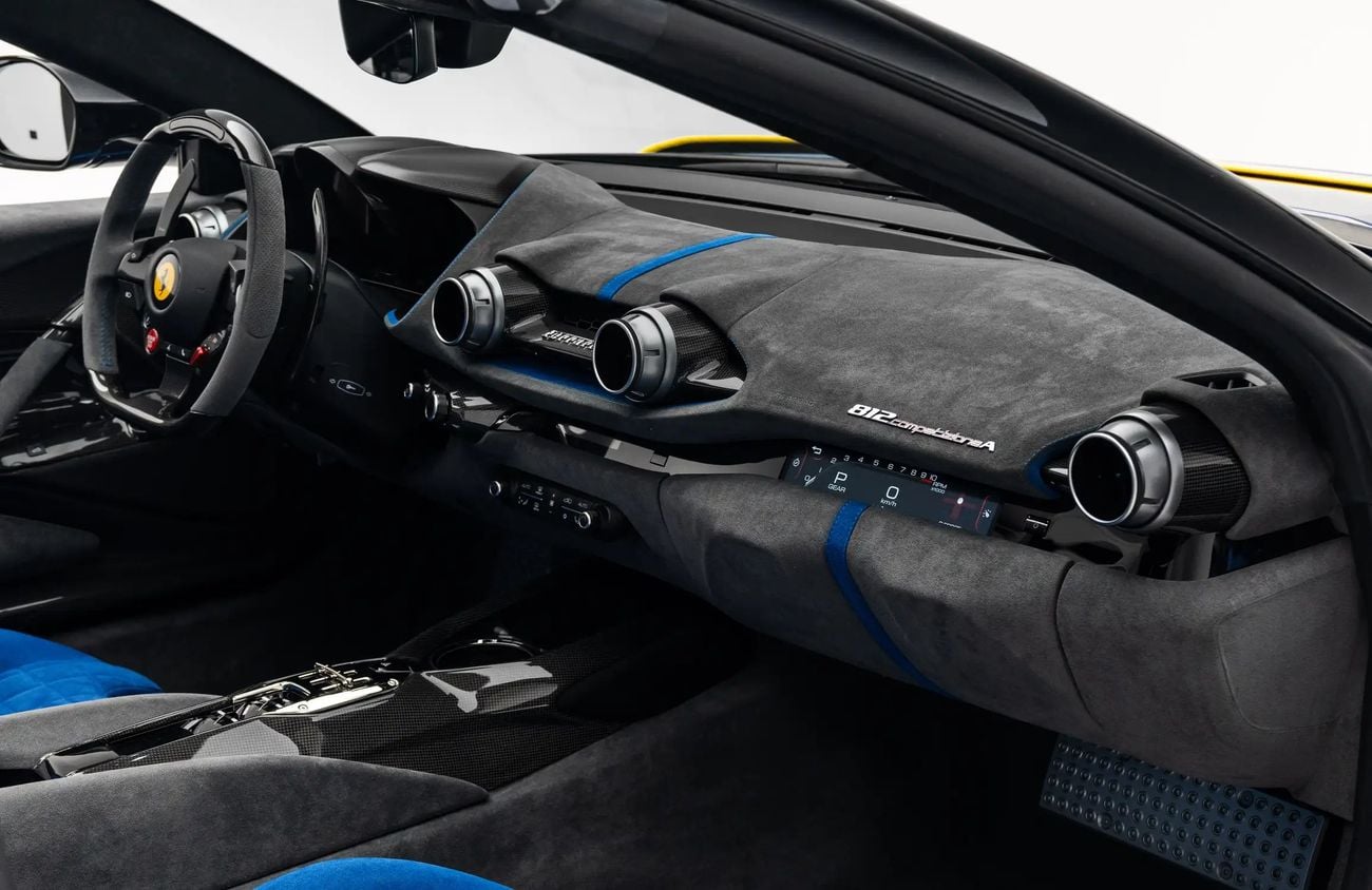 فيراري 812 كومبيتيزون 6.5L V12 Naturally Aspirated Engine