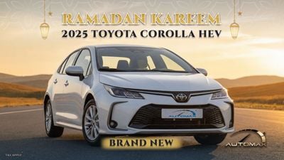 Toyota Corolla HEV 1.8L 2025 0Km With 3 Years Or 100,000 Km Warranty