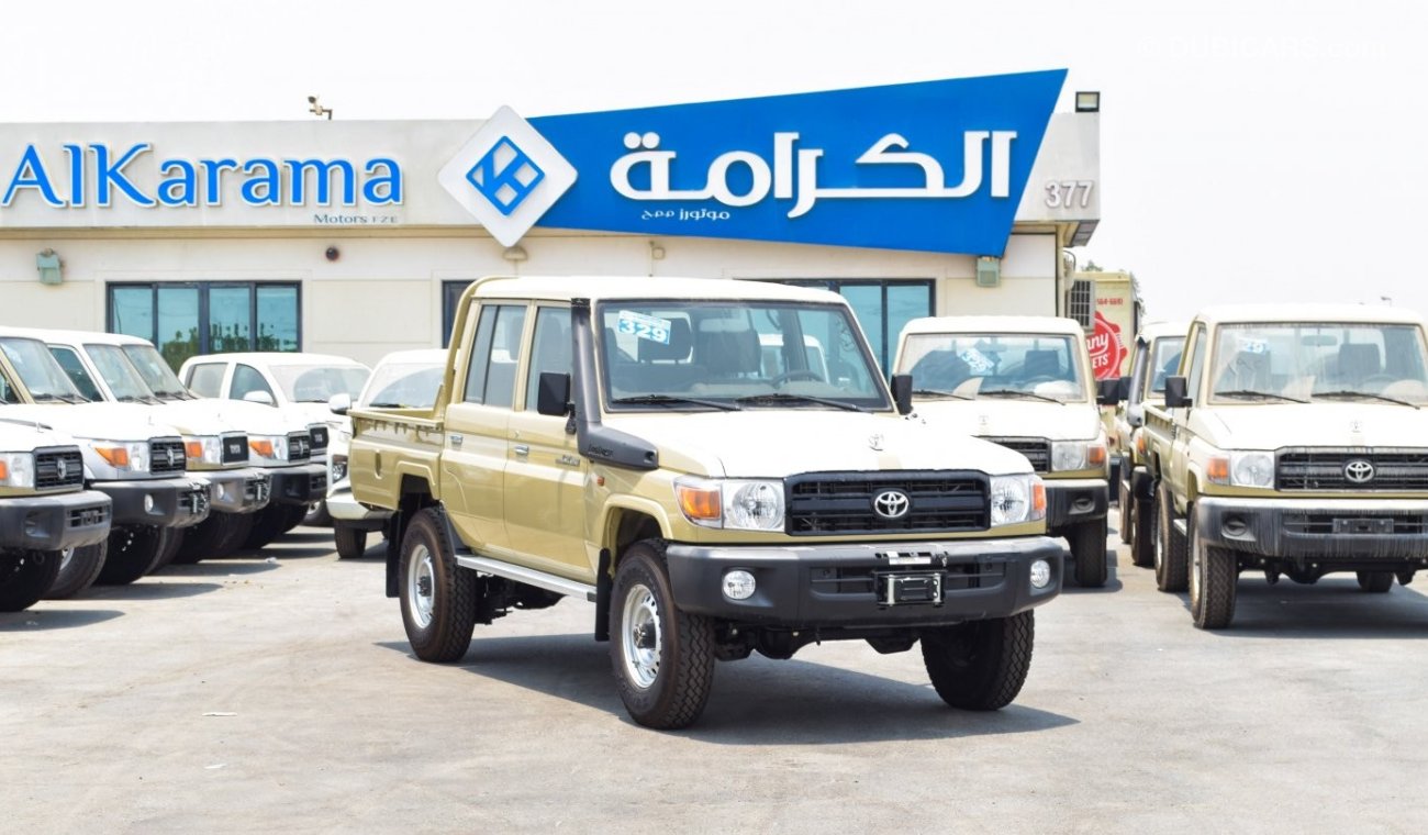 Toyota Land Cruiser Pick Up V6 4.0 L Petrol Double Cabin,4/4,winch,Hub lock,power window,wooden interior