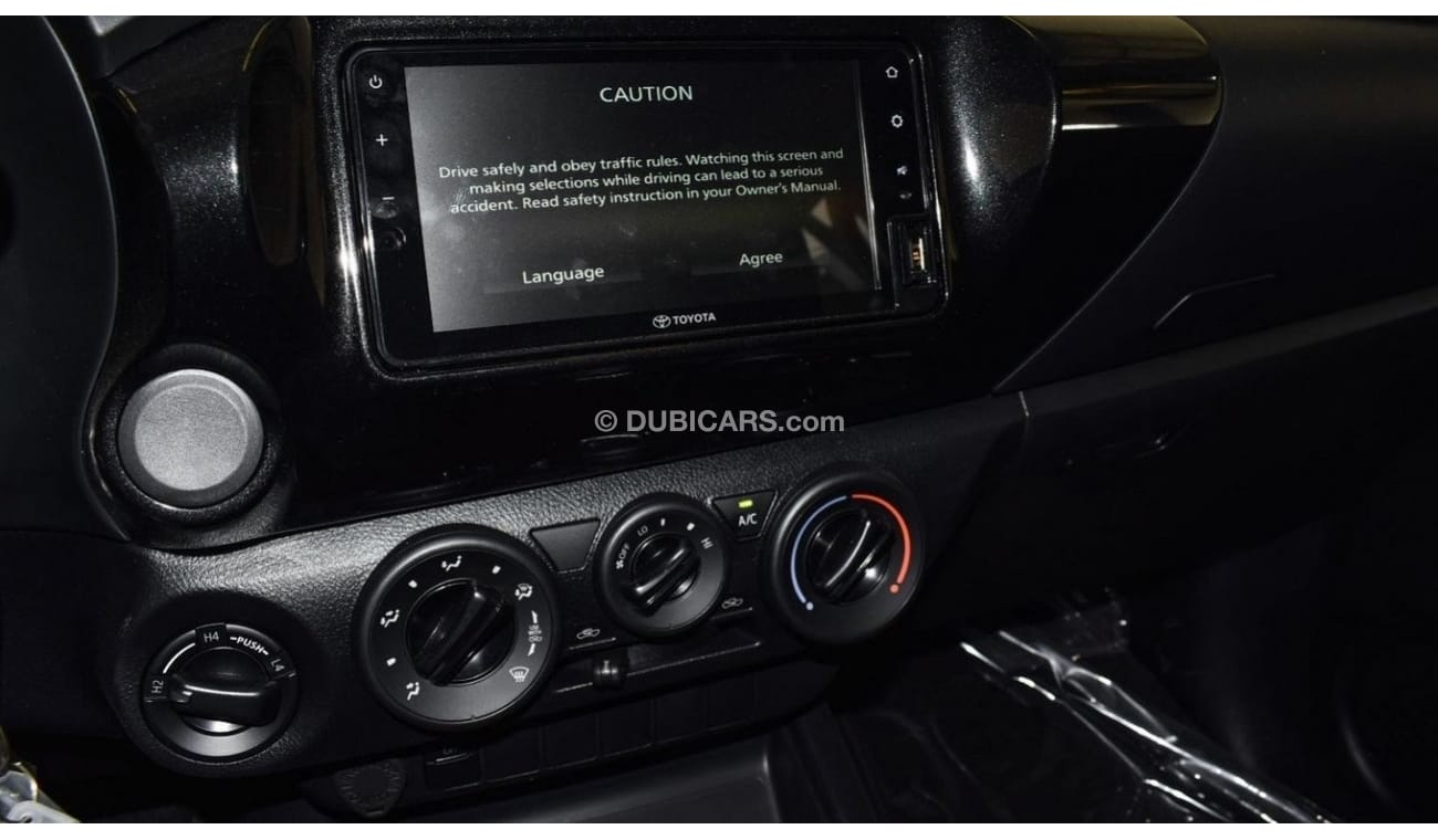 تويوتا هيلوكس 2023 Toyota Hilux 4x4 Double Cabin 2.4L Low Option Diesel AT | Grey inside black