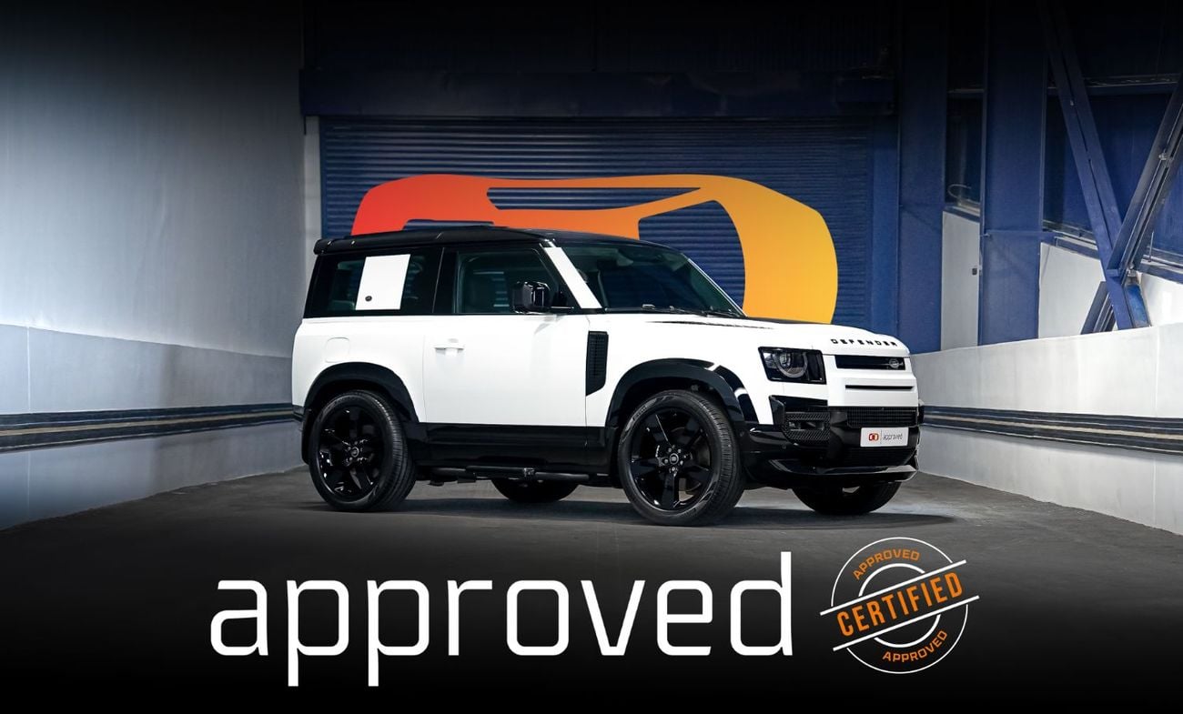 Land Rover Defender P400 90 X-Dynamic HSE 3.0L (5 Seater) UAE's Very Best Example | AED 3,877 Per Month