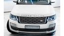 Land Rover Range Rover 2018 Range Rover Vogue, 2025 Range Rover Warranty, Full Range Rover Service History, Low Kms