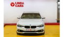 BMW 318i RESERVED ||| BMW 318i 2017 GCC under Warranty with Flexible Down-Payment.