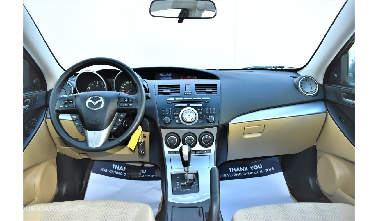 Mazda 3 1.6L SEDAN FULL OPTION 2010 MODEL GCC SPECS